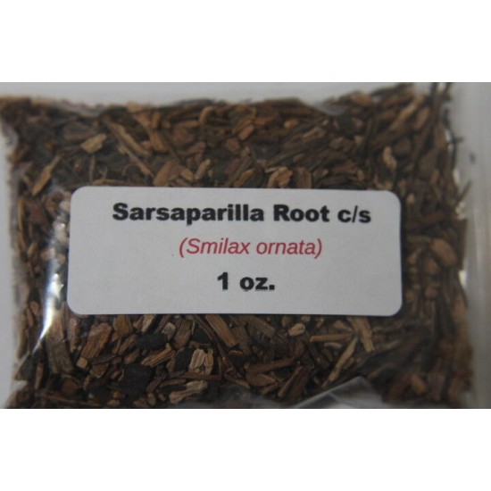 Sarsaparilla ROOT Cut ORGANIC Herbal SPICE Smilax officinalis, 25g