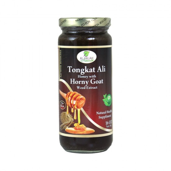 Tongkat Ali Honey with Horny Goat Weed - Boost your libido- Great for both sexes- stimulate arousal, boost energy, and relieve stress 16oz