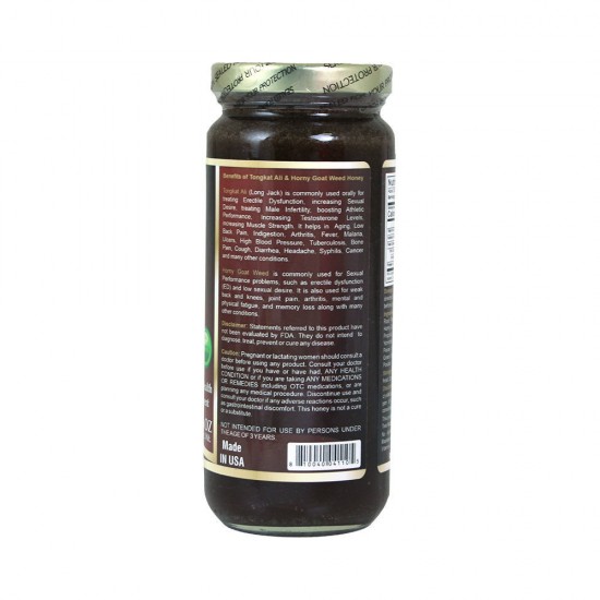 Tongkat Ali Honey with Horny Goat Weed  Boost your libido