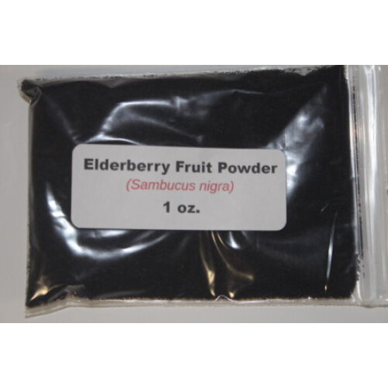 Elderberry powder and Capsules  Boosting Your Immune System- coughs, flu, colds, fever