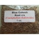 Blue Cohosh Root c/s (Caulopylum thalictroides) 1 oz.