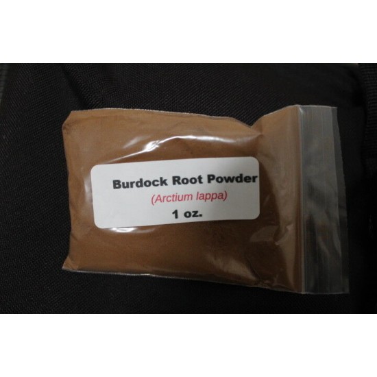 Burdock Root Powder (Arctium lappa) 1 oz. 
