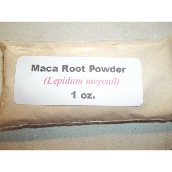 1 oz. Maca root powder (Lepidum mayenil)