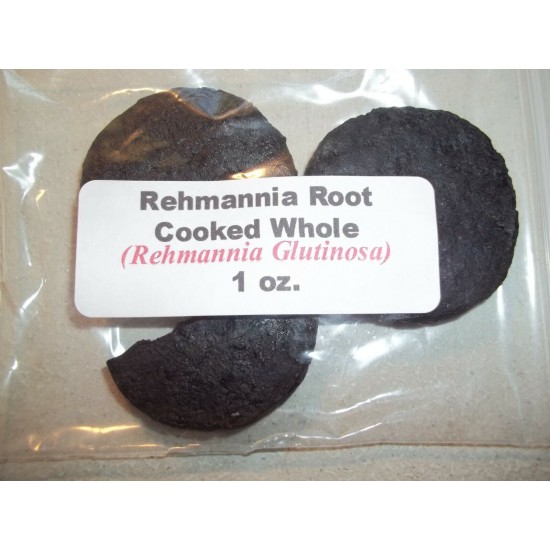 Rehmannia Root Cooked (Rehmania glutinosa) 1 oz. 