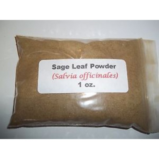 Sage leaf powder (Salvia officinales) (Salvia officinalis) 28g 