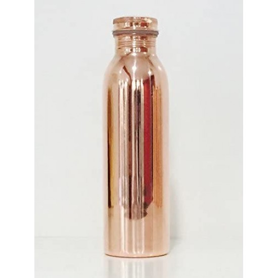  100% Pure & Leak Proof,Pure Copper Water Bottle for Ayurvedic Health Benefits