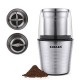 Electric Spices and Herb Grinder with 2.5 Ounce Two Detachable Cups