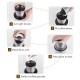 Electric Spices and Herb Grinder with 2.5 Ounce Two Detachable Cups for Wet/Dry Food,Powerful Stainless Steel Blades and Cleaning Brush