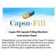 Capsule 100 Holes Filling Machine Kit for Size 0 Empty Gel or Vegetable Capsules for vitamins, herbs, supplements and essential oils.
