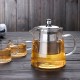 Herbal Tea Infuser  Borosilicate Tea Glass Maker with Removable 304 Stainless Steel Infuser for Blooming and Loose Leaf, Stovetop Safe - 450ML