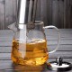 Herbal Tea Infuser  Borosilicate Tea Glass Maker with Removable 304 Stainless Steel 