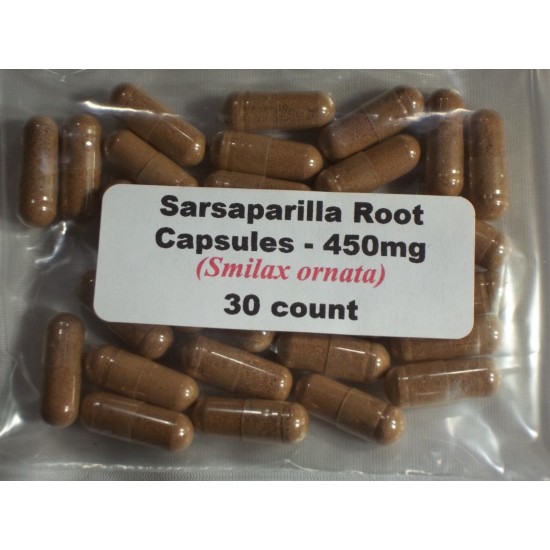 Sarsaparilla Root Capsules Support Skin and Joint Health