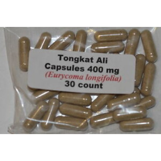Tongkat Ali Root Powder Capsules Indonesia Longjack 30 count Erectile Dysfunction and Low Libido