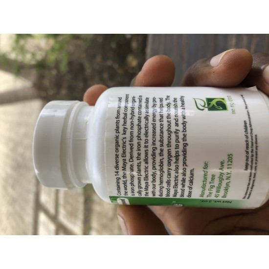 Iron Phosphate Herbal Cell Food Compound -Originally Create by Dr. Sebi And MAA over 14 diverse organic plants around the world - 56 Vegetable Capsules  