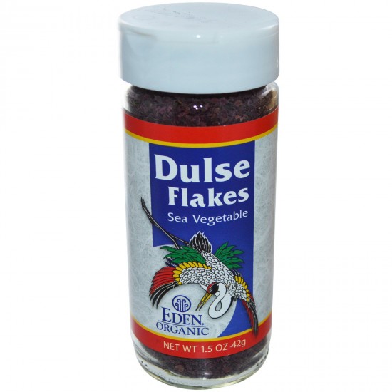Dr Sebi Approved Alkaline Salty Flavors Combo Package- Organic-Dulse-Flakes-Sea-Vegetable, Himalayan Sea Salt 